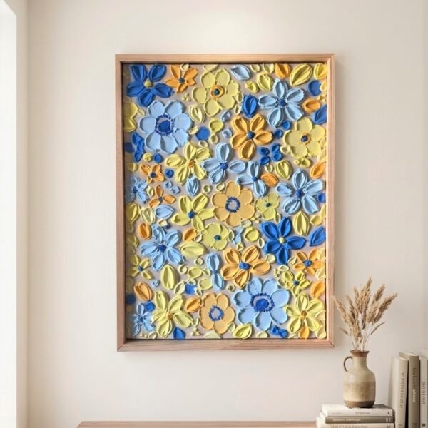 floral texture art | 3d artwork